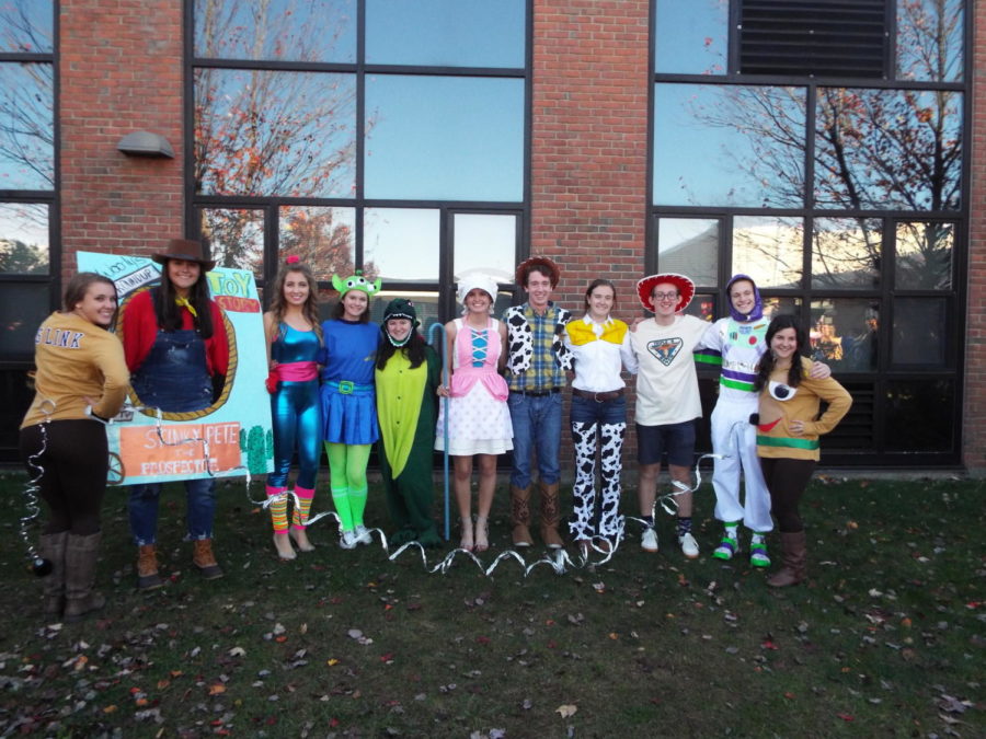 Halloween tradition continues in wild display of senior creativity