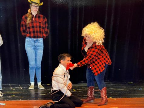 Freshman Ian Markowich recently acted in one of the lead roles in the school musical 9 to 5.