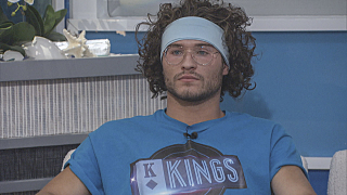 Following a live vote, a Houseguest is evicted and interviewed by Host Julie Chen Moonves. Remaining Houseguests compete for power in the next Head of Household on BIG BROTHER Thursday, August 12 (8:00 Ð 9:01 PM ET/PT on the CBS Television Network and live streaming on P+. Pictured: Christian Birkenberger Photo: CBS ©2021 CBS Broadcasting, Inc. All Rights Reserved