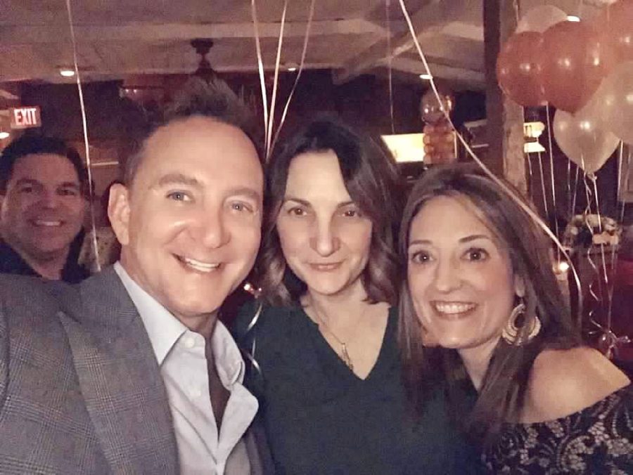 Region 10 foreign language coordinator and French teacher Jodiann Tenney, center, is pictured with her siblings Clinton Kelly, left, a TV personality, and their other sister Courtney Kilroy.