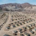 Abandoned streets and buildings in Eagle Mountain, a former Kaiser Steel company town in the Mojave Desert