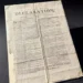 An archival document from July 1776 identified as a rare printed Declaration of Independence