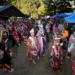 Dancers and drummers gathered at the Siletz powwow grounds during the annual Nesika Illahee celebration